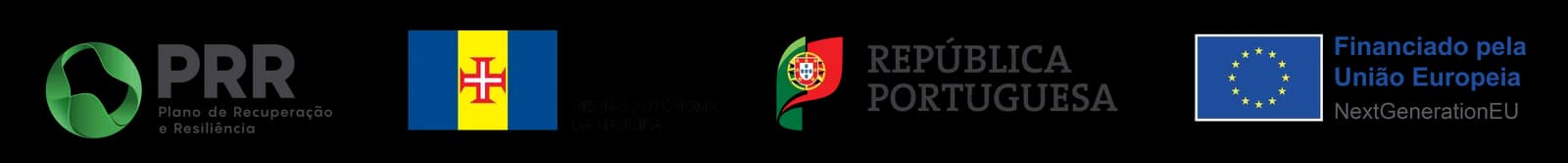 Cofinanciado por PRR · Plano de Recuperação e Resiliência, Região Autónoma da Madeira, República Portuguesa e União Europeia (NextGenerationEU)